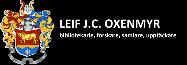 Leif J.C Oxenmyr 
