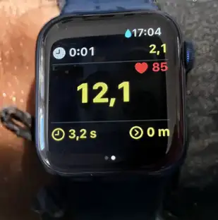 surfr. aplikaatio kello