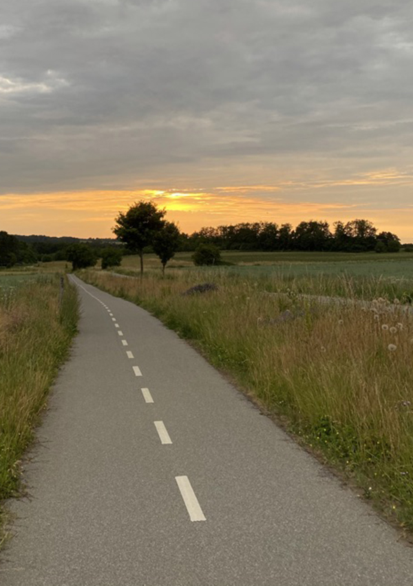 Cykelsti til oem_lejreLandsbyer