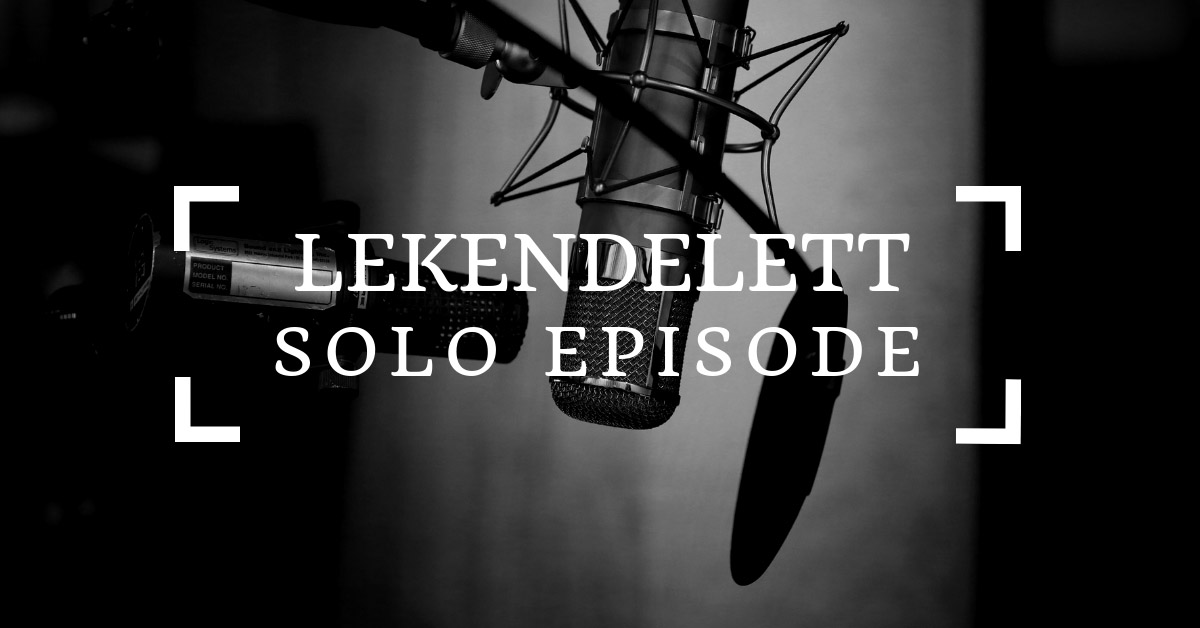 Lekendelett solo-episode – Mål for 2019