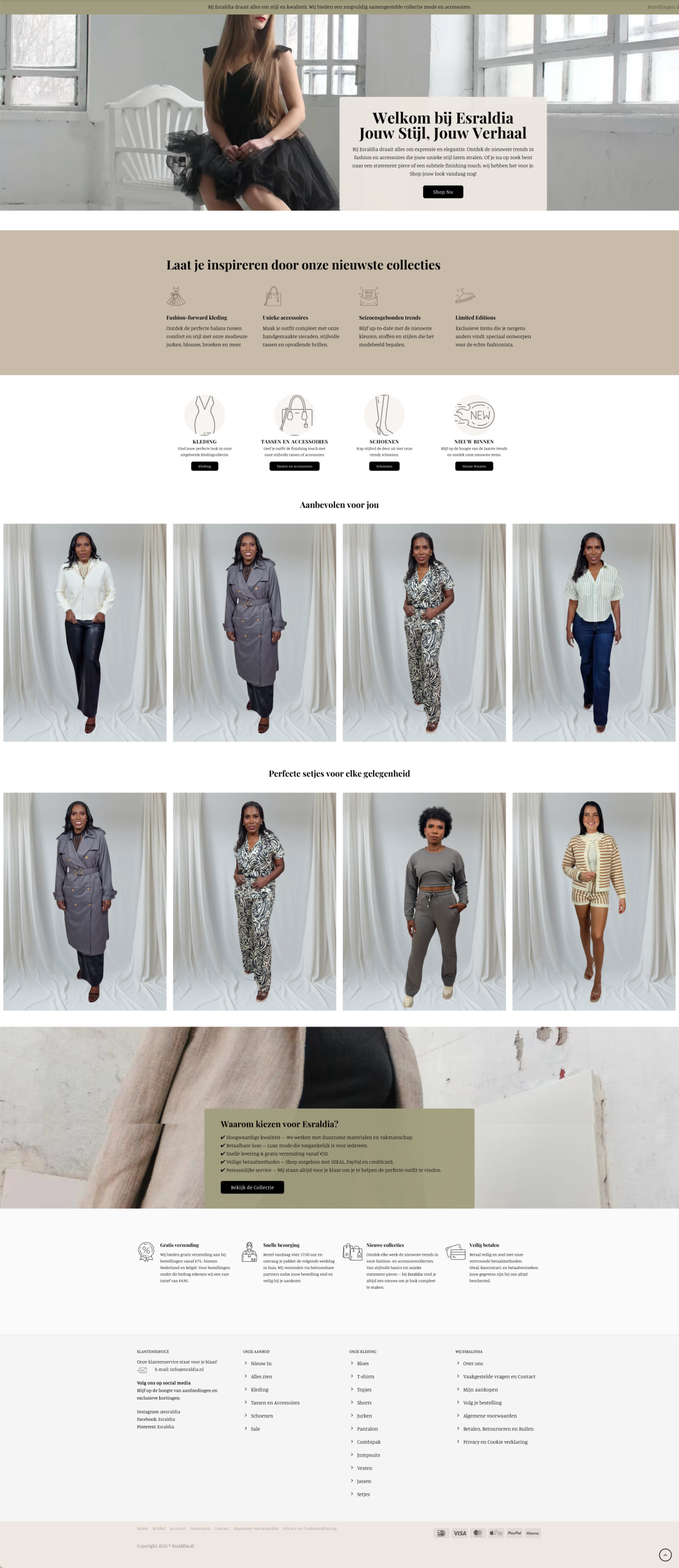 esraldia-klantcases-lemaportal Branding en Fashion-webshop voor Esraldia