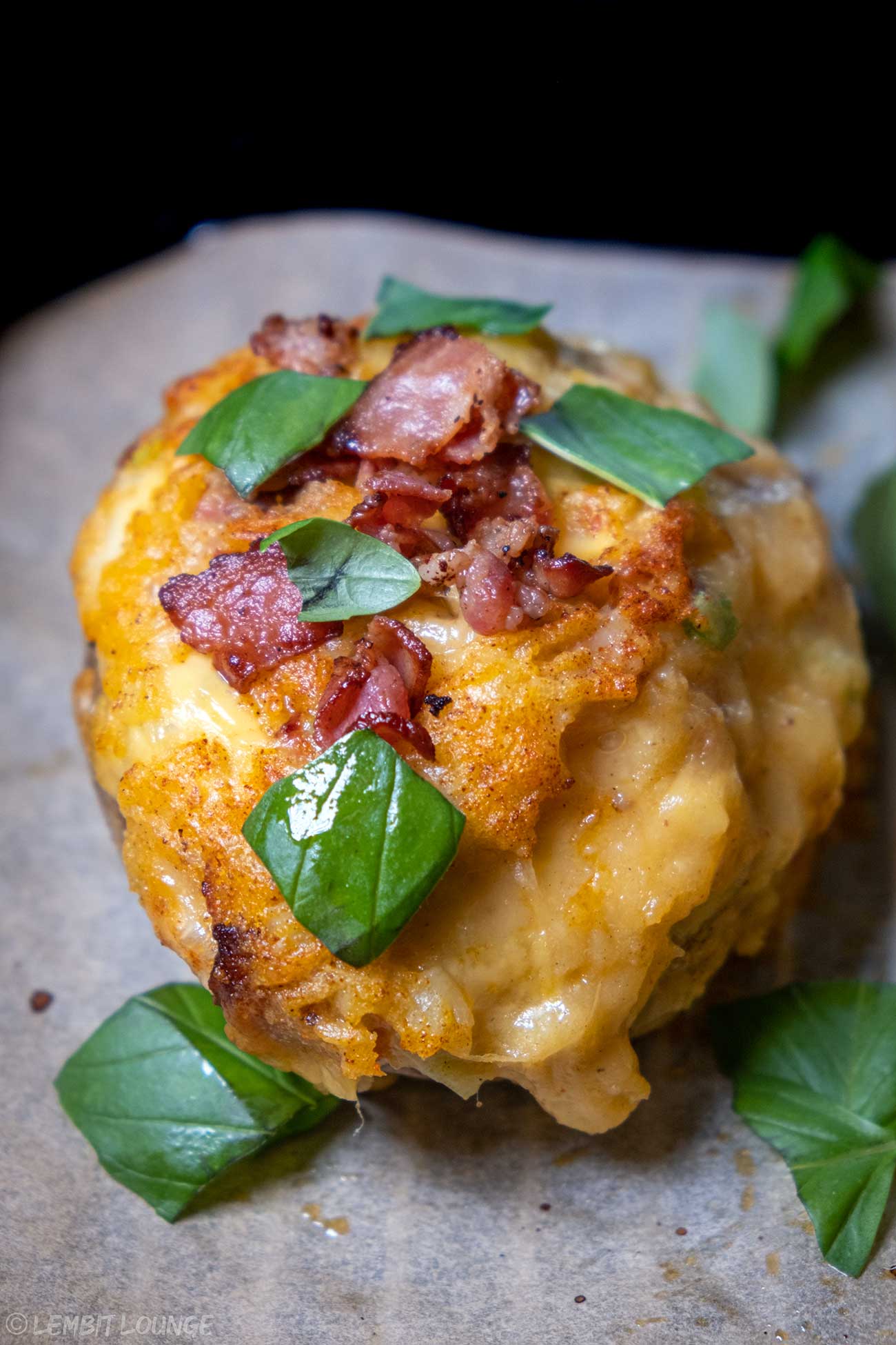 Double bubble baked potatoes cheddar cayenne ancho