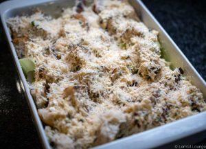 Cauliflower gratin with crispy bread Sweden recipe parmesan horseradish