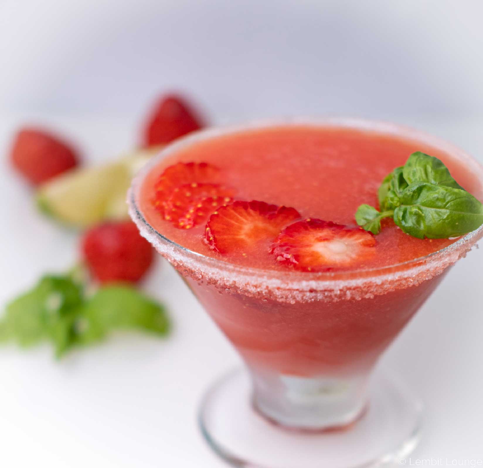 Frozen strawberry daiquiri Lembit Lounge Cuisine
