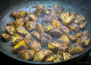 Bombay Spicy Potatoes Indian Cayenne Cumin Coriander irresistible