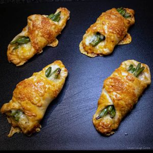 Cheese, bacon and haricot puffs pastry easy delicious comfort food