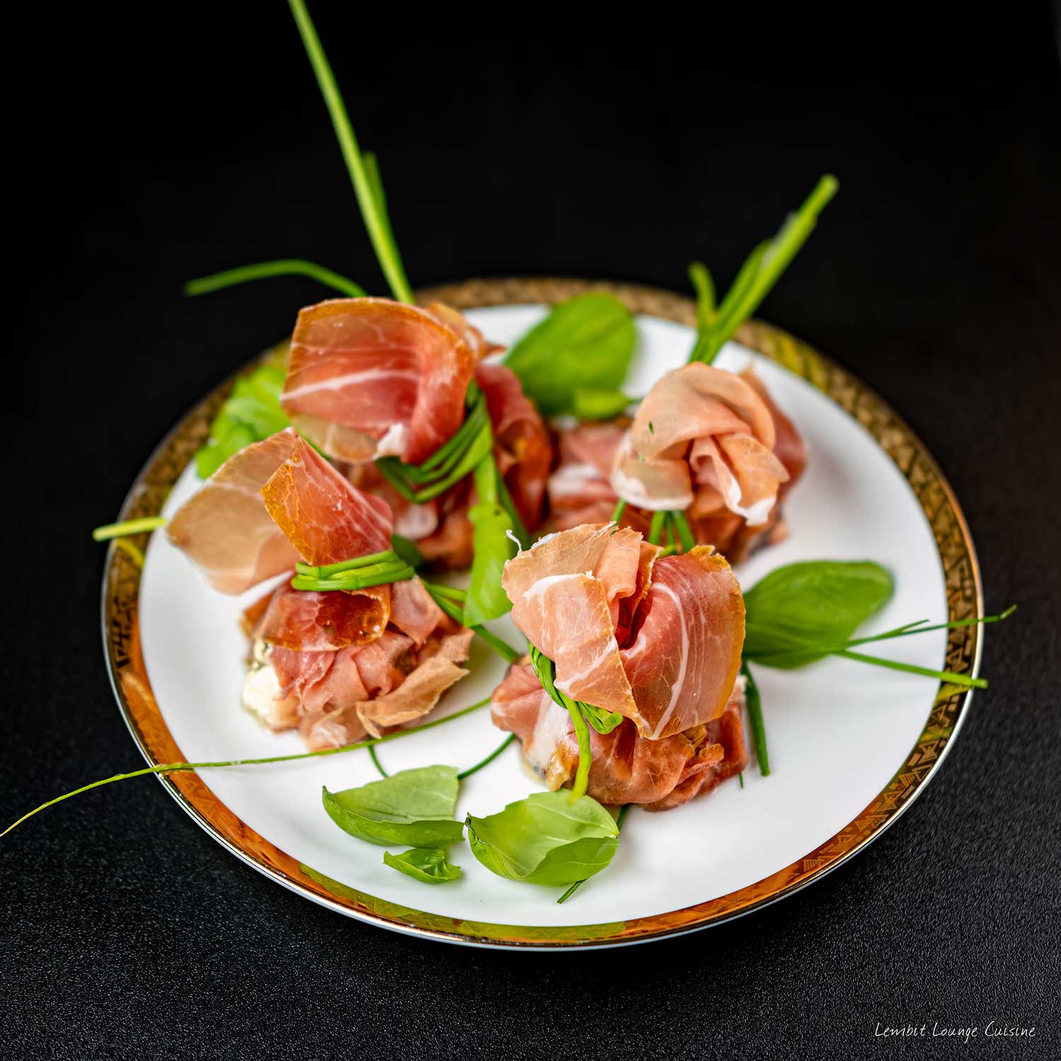 Prosciutto Wrapped Goat Cheese Lembit Lounge Cuisine
