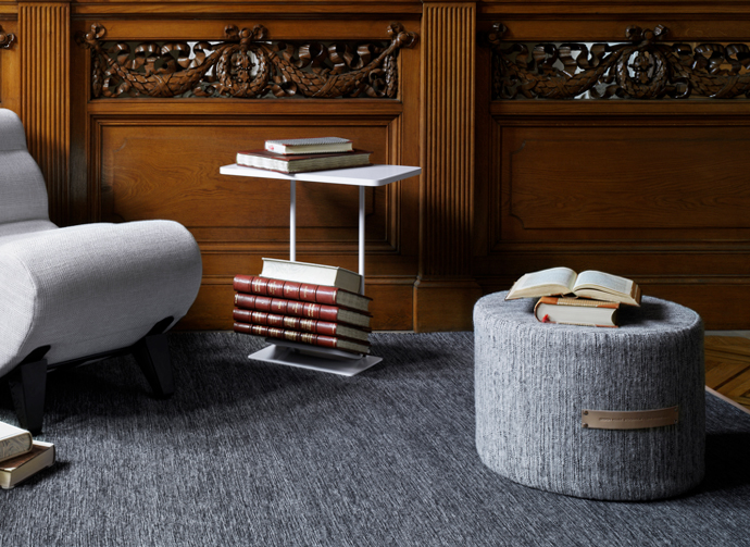 Björk wool rugs, stools and homebags. Design House Stockholm 2009