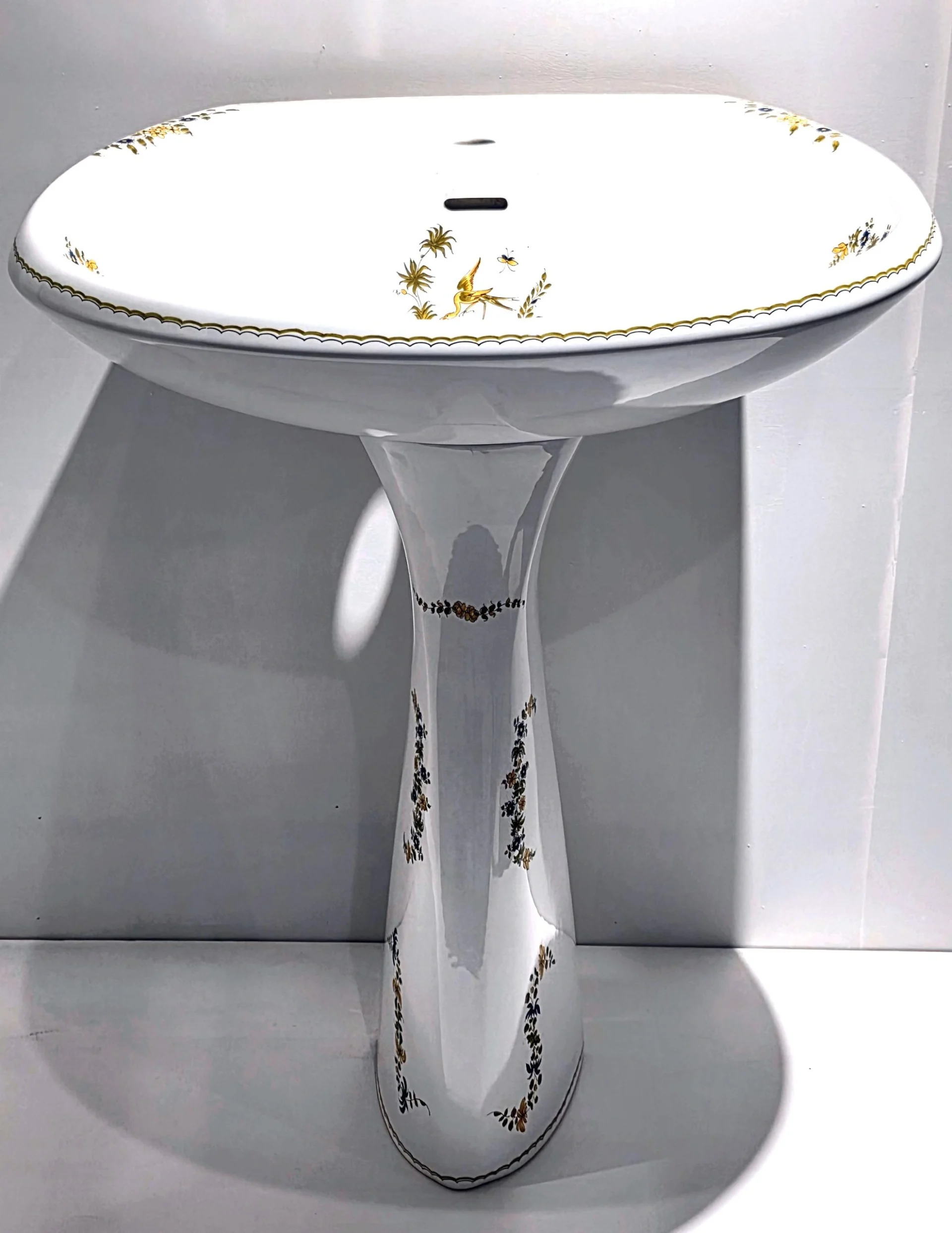 Lavabo met zuil Moustier