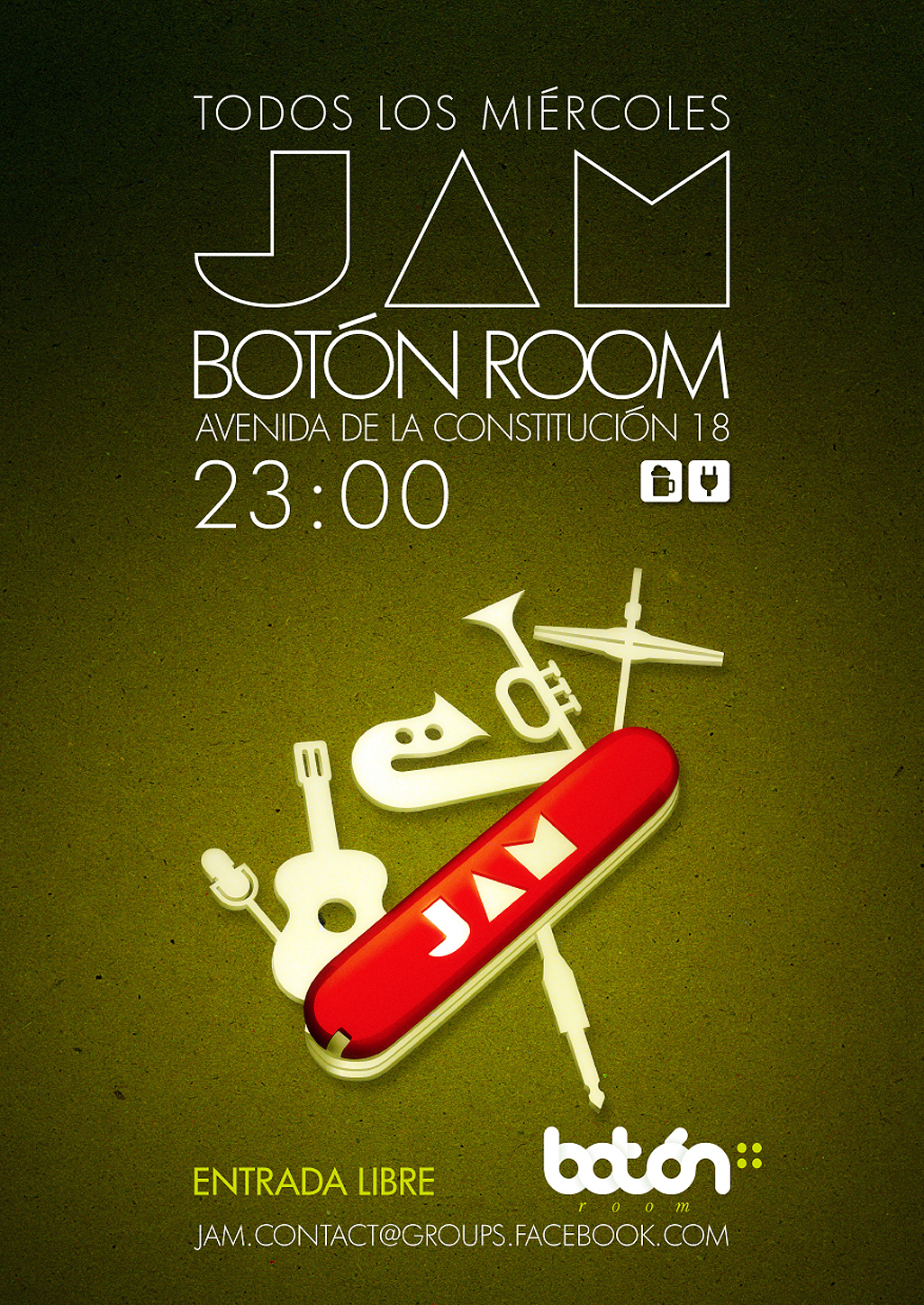 JAM Botón Room