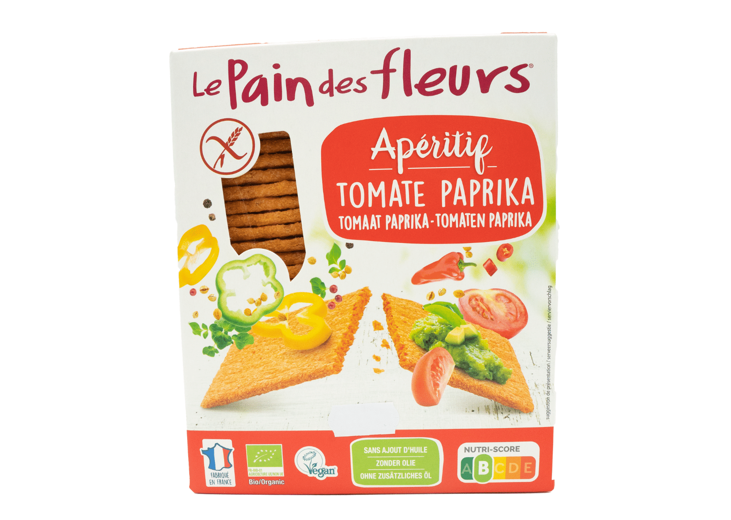 Apéritif tartines tomate-paprika bio (150gr) - Le potager du bien manger