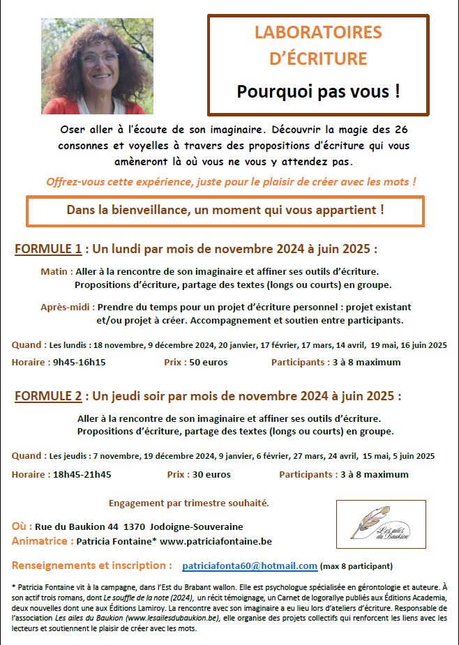 Laboratoires 2024-2025 Carnet de logorallye