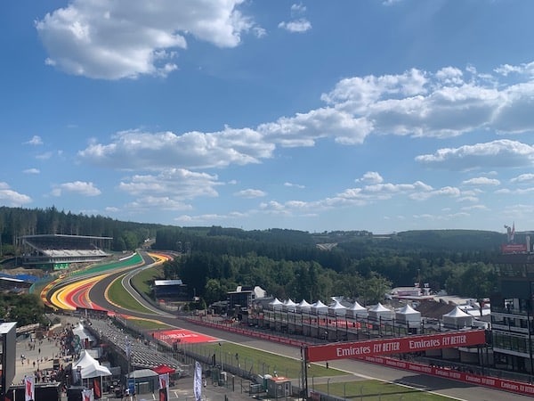 Le circuit de Spa Francorchamps
