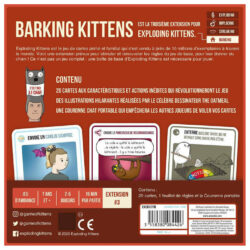 Exploding Kittens : Barking Kittens (extension)