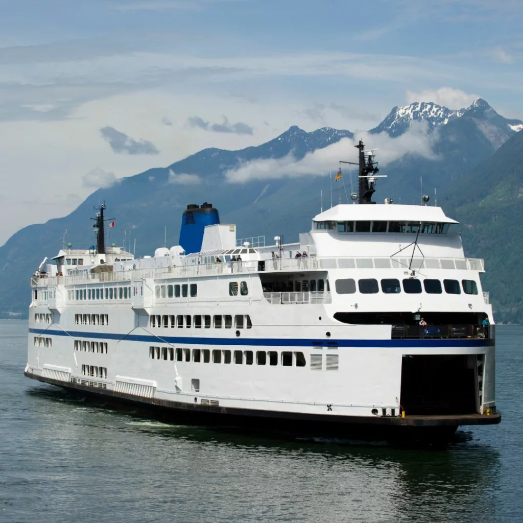 Ferry sur camping-car