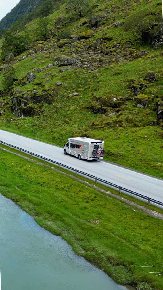route Norvège camping-car