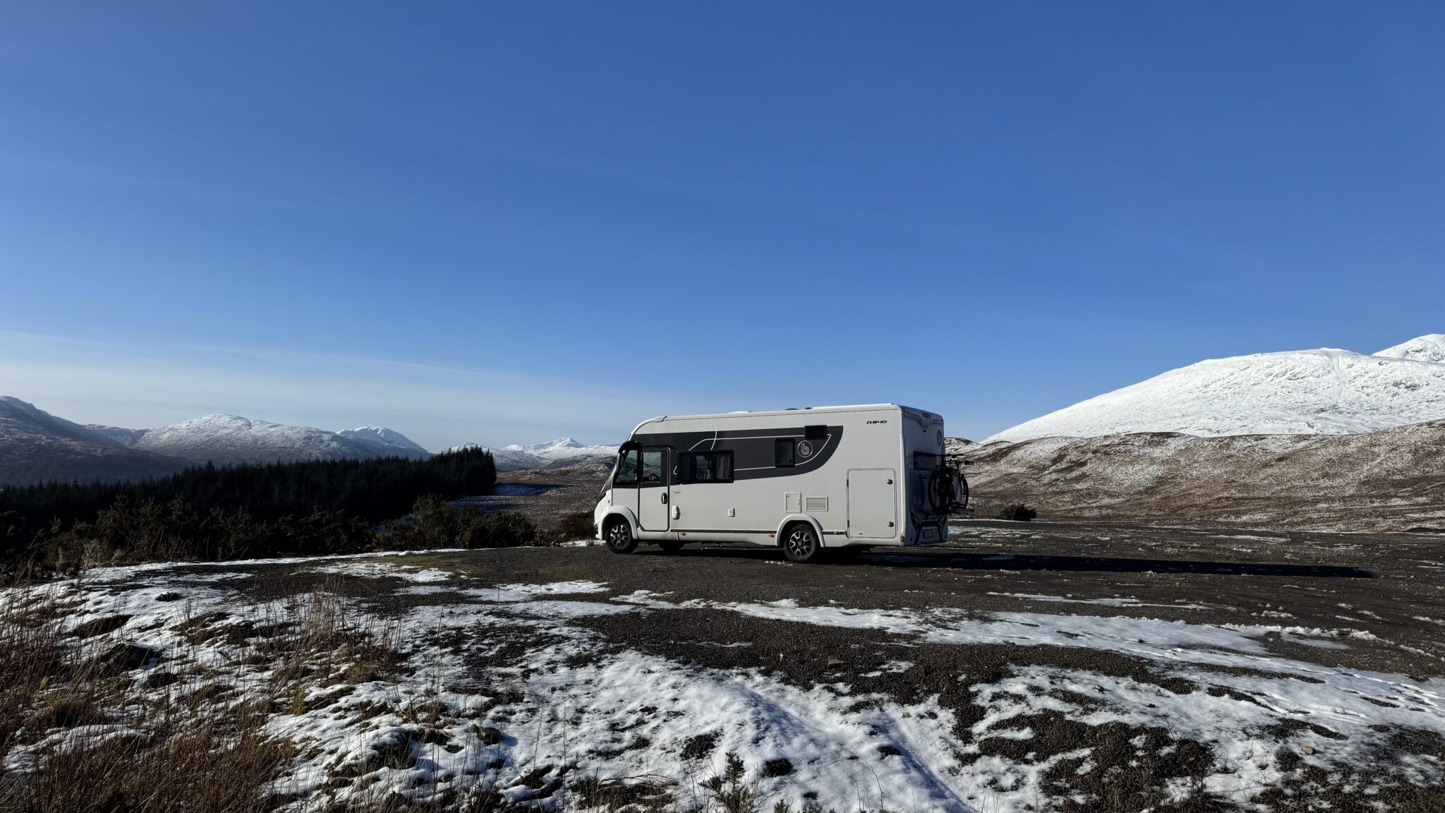 camping-car en Ecosse