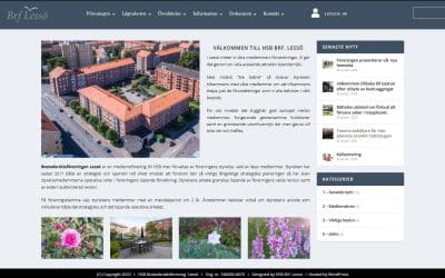 Styrelsen är stolta över få presentera vår nya hemsida