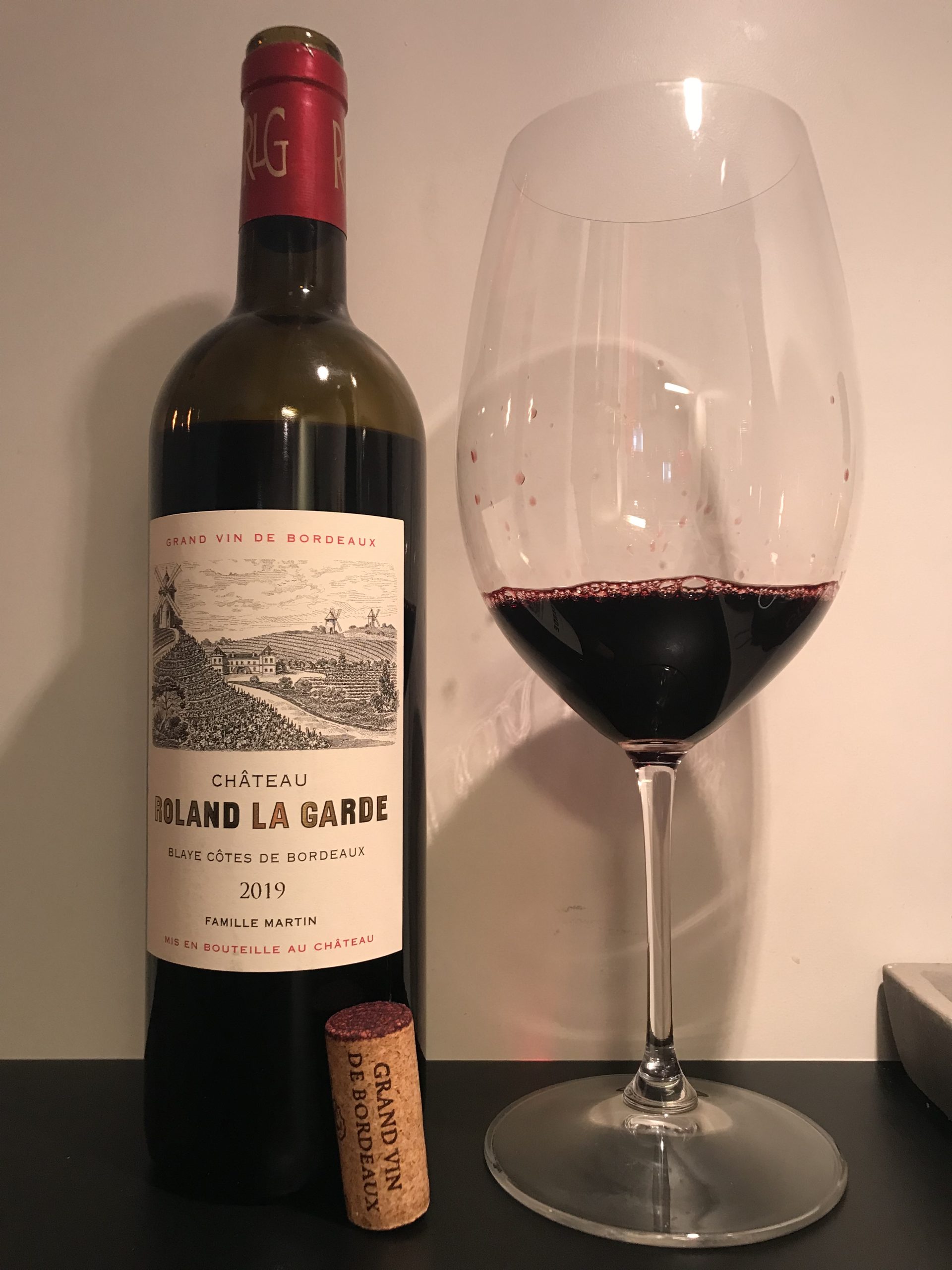13.-14.april 2024: København: Château Roland La Garde 2019, Blaye🍷En fyldig Bordeaux-rødvin! Smagenote over to dage🍷Og film-anbefaling: MGMs Ben-Hur i 1959-udgaven🙏