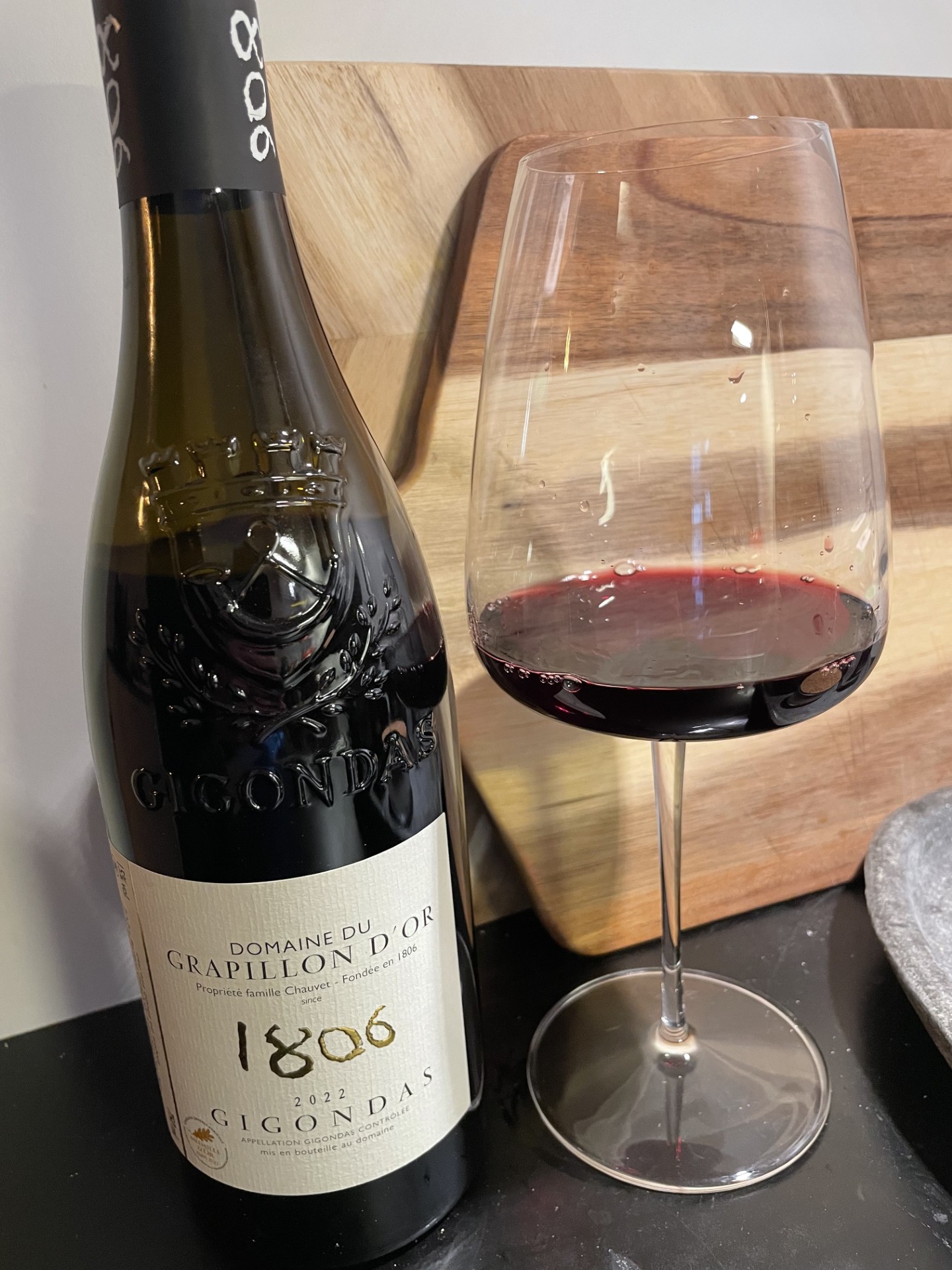 18.-19.april 2026: København: Domaine Grapillon d’Or Gigondas 2022 til krydret oksemørbradsret 🍷Opdateret søndag 19.april med konklusion og pointsangivelse