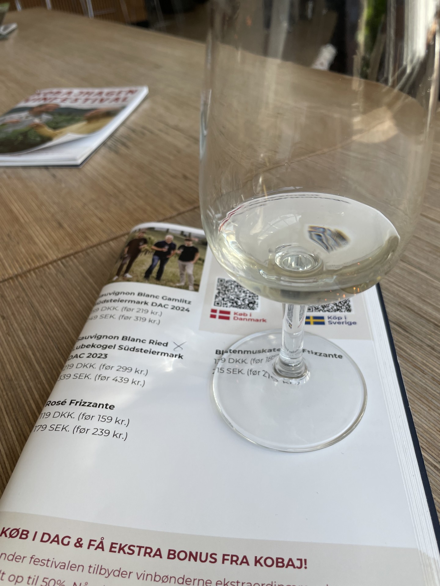 11.april 2026: Valby: KOBAJhagen Vinfestival 2026- del 2: Spanien-Tyskland-Frankrig-Portugal-Østrig 🍷🍾
