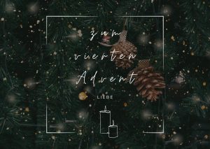 4. Advent: die Kerze der Liebe