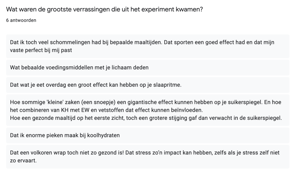 MOM evaluatie glucosesensor