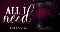 Cover reveal “All i need” di Teresa D.G.