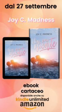 Cover reveal “Non era niente” di Joy C. Madness