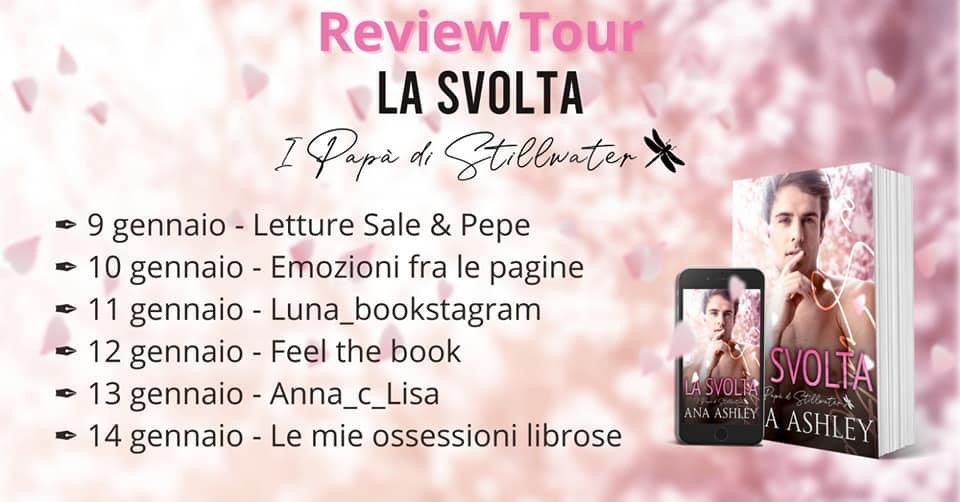 Review Tour “La Svolta” – Serie I Papà di Stillwater #2 di Ana Ashley