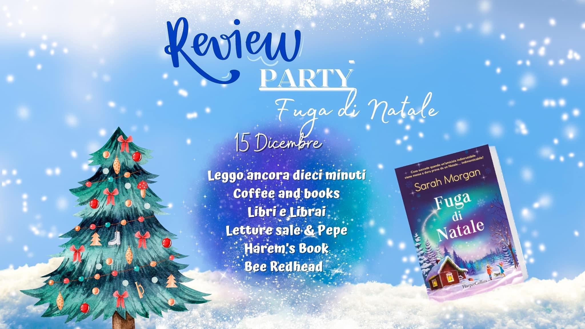 Review Party “Fuga di Natale” di Sarah Morgan