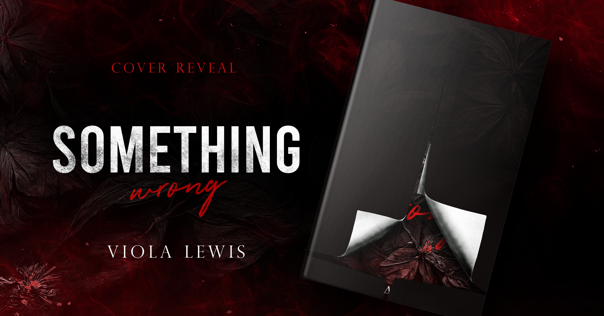 Cover reveal “SOMETHING WRONG” di VIOLA LEWIS