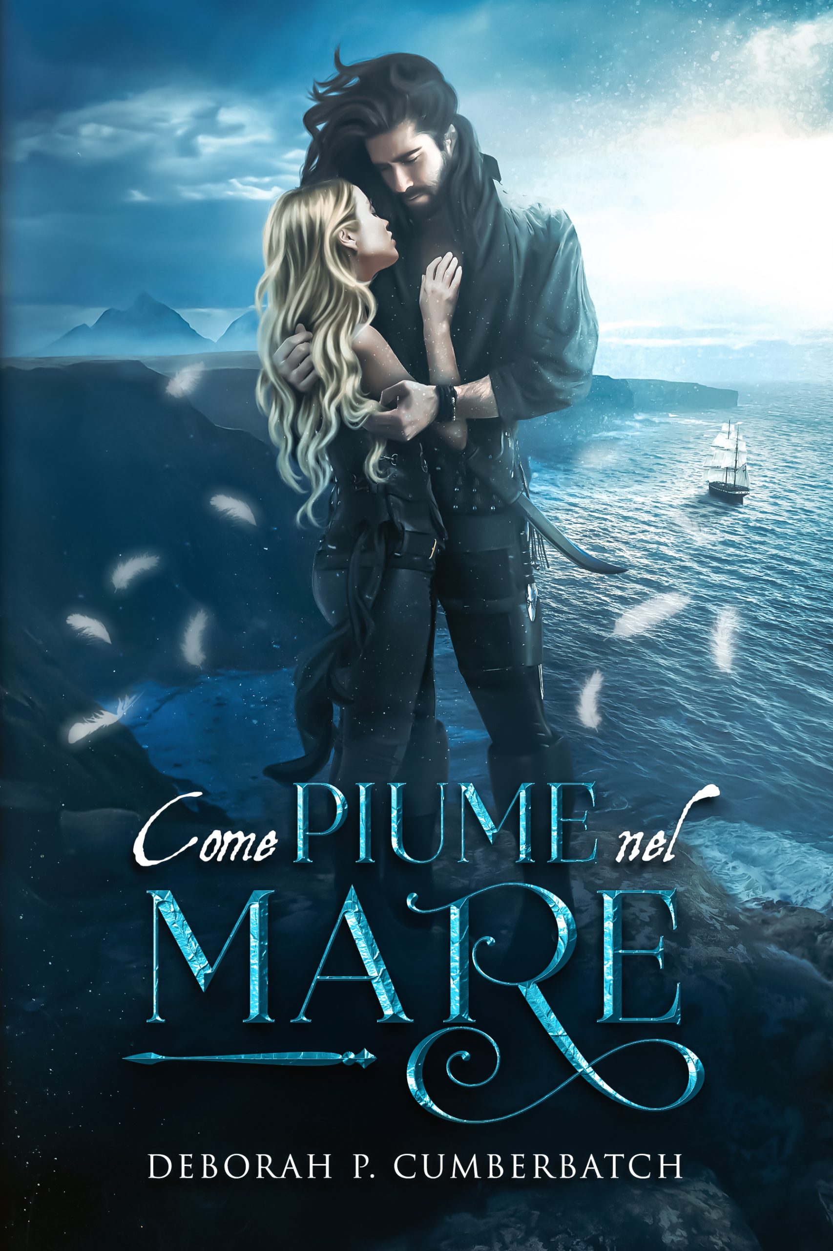 Cover reveal “Come piume nel mare” di Deborah P. Cumberbatch