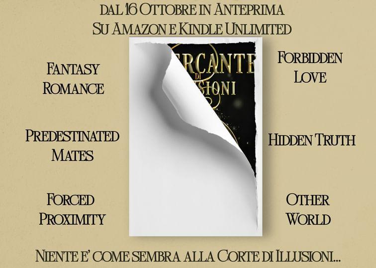 Cover reveal “Mercante di illusioni” di Arianna Colomba