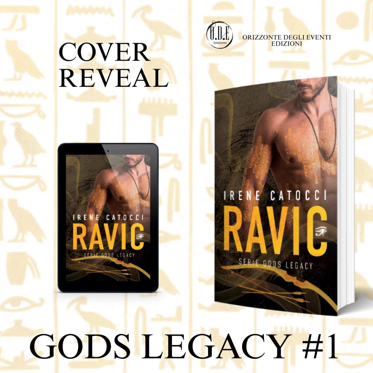 Cover reveal “Ravic” di Irene Catocci