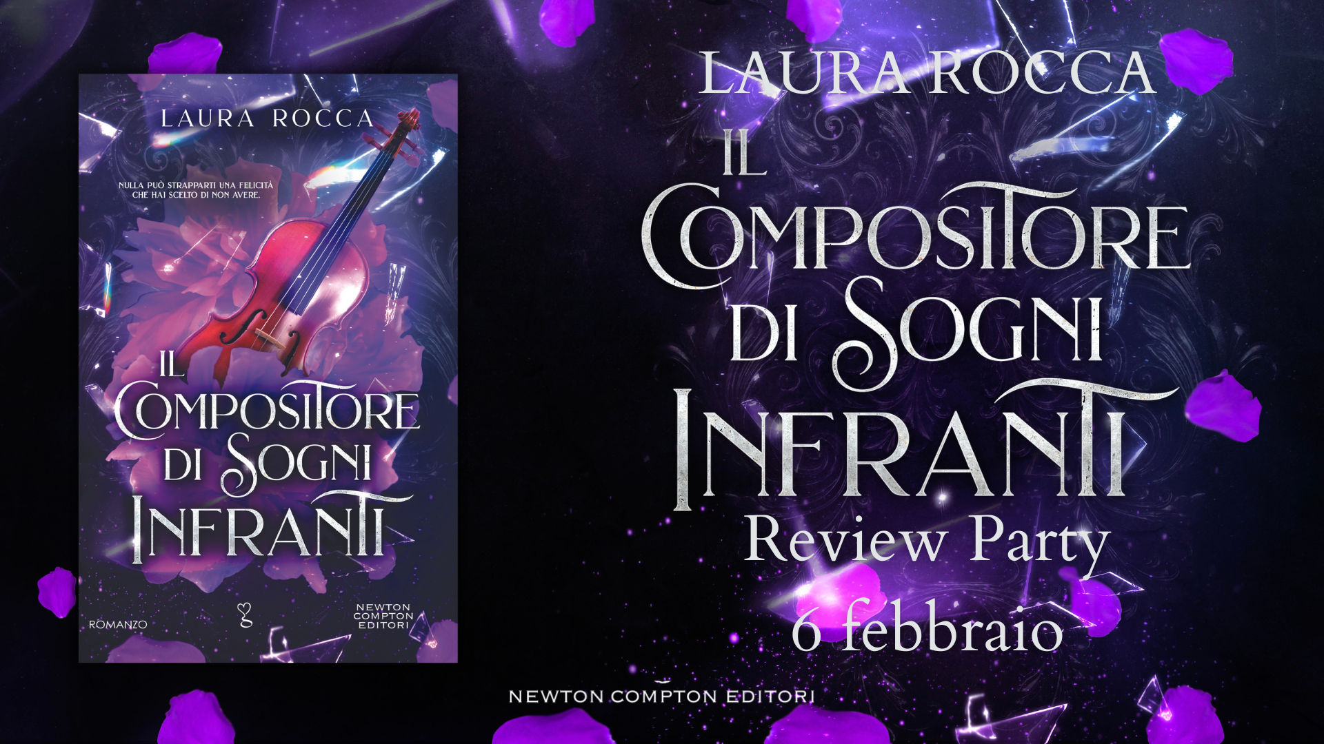 Review Party “Il compositore di sogni infranti” di Laura Rocca