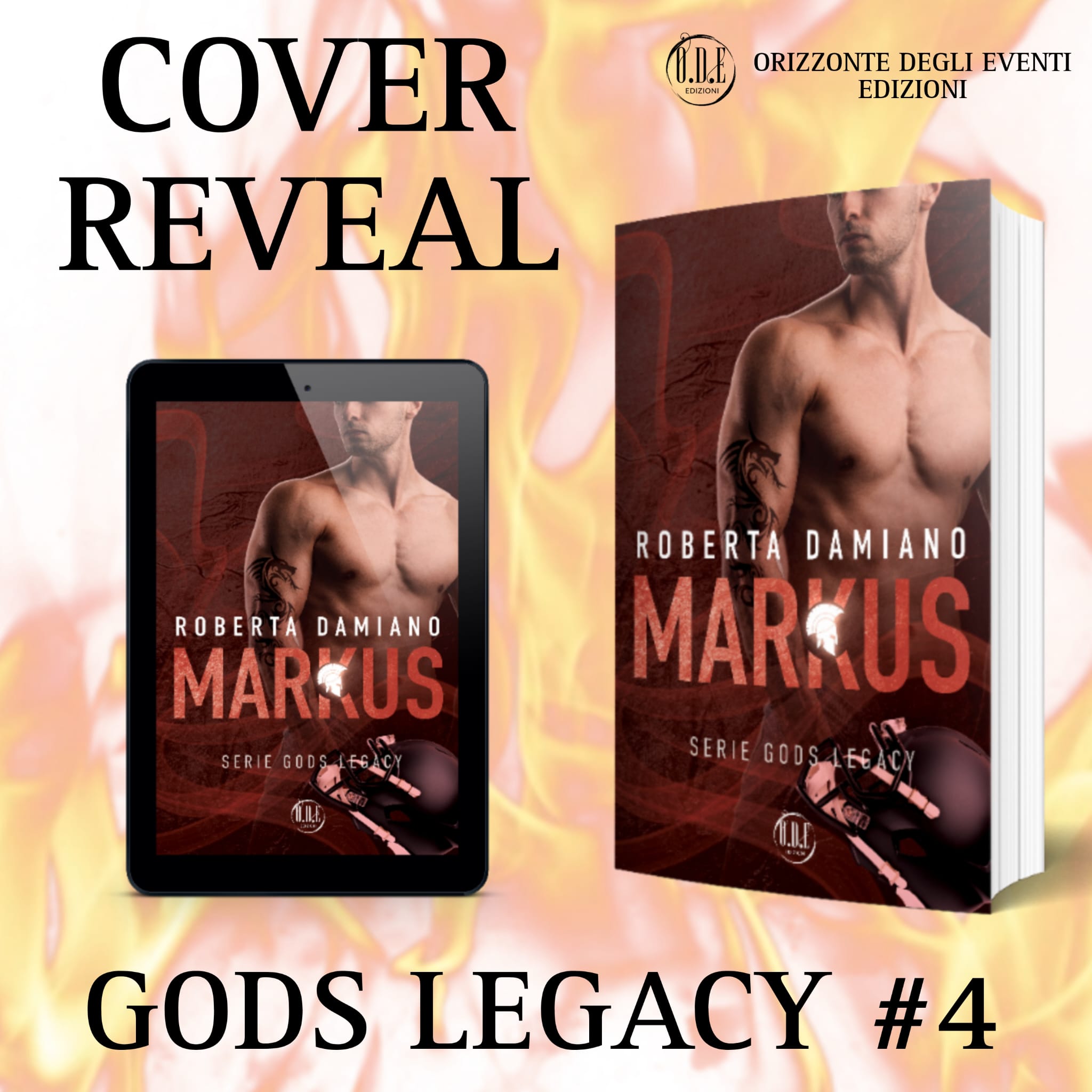 Cover reveal “Markus” di Roberta Damiano