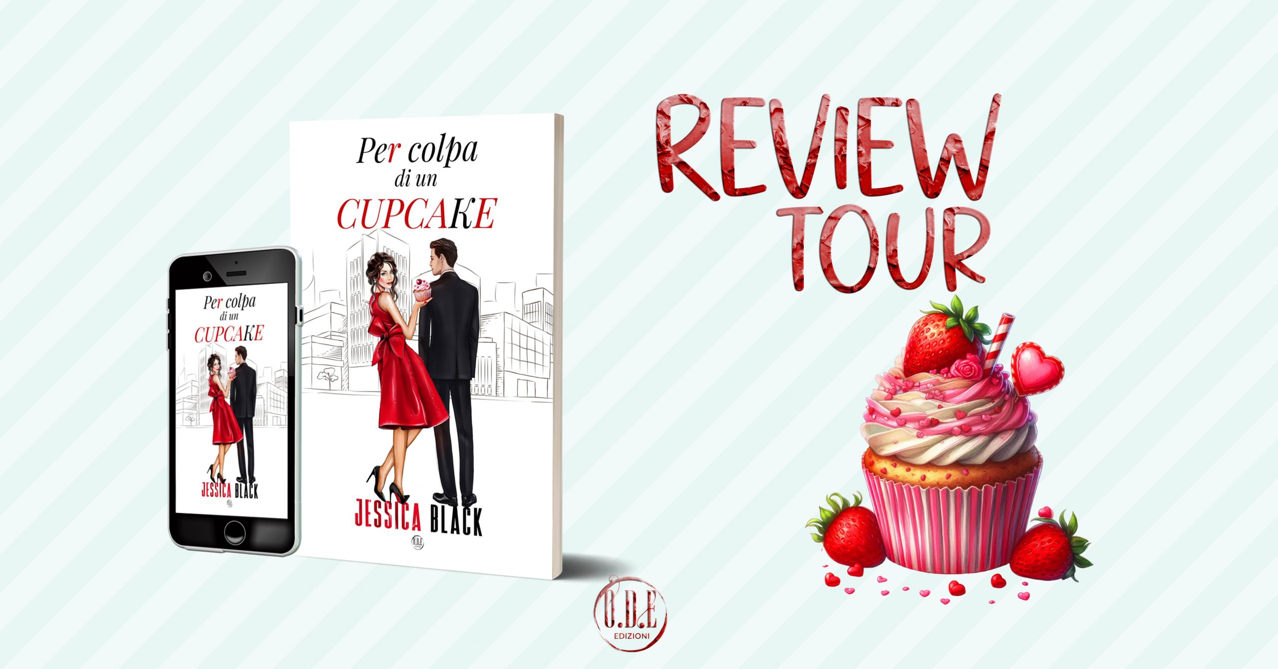 Review Tour “Per colpa di un cupcake” di Jessica Black