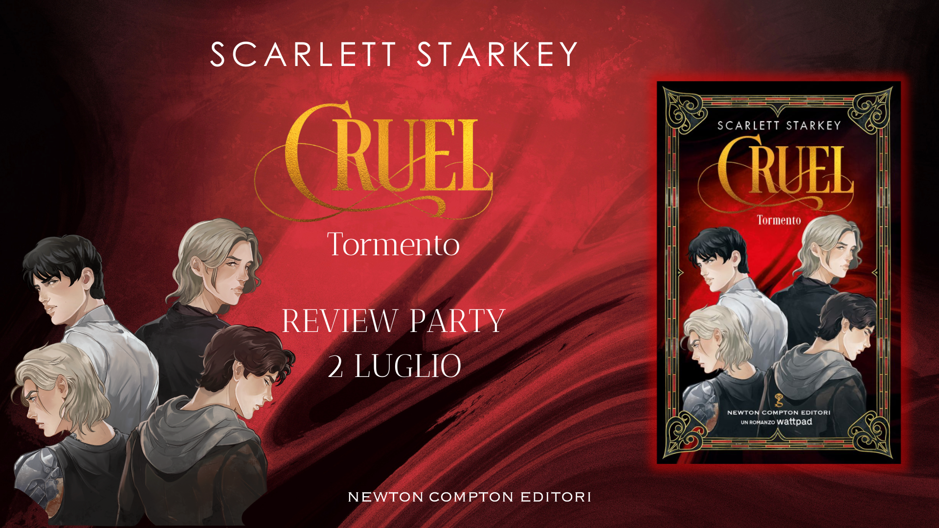 Review Tour “Cruel. Tormento” di Scarlett Starkey