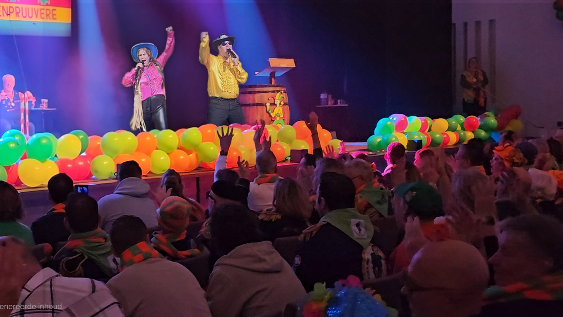 Behoorlijk Kuijs tijdens een carnavalsoptreden