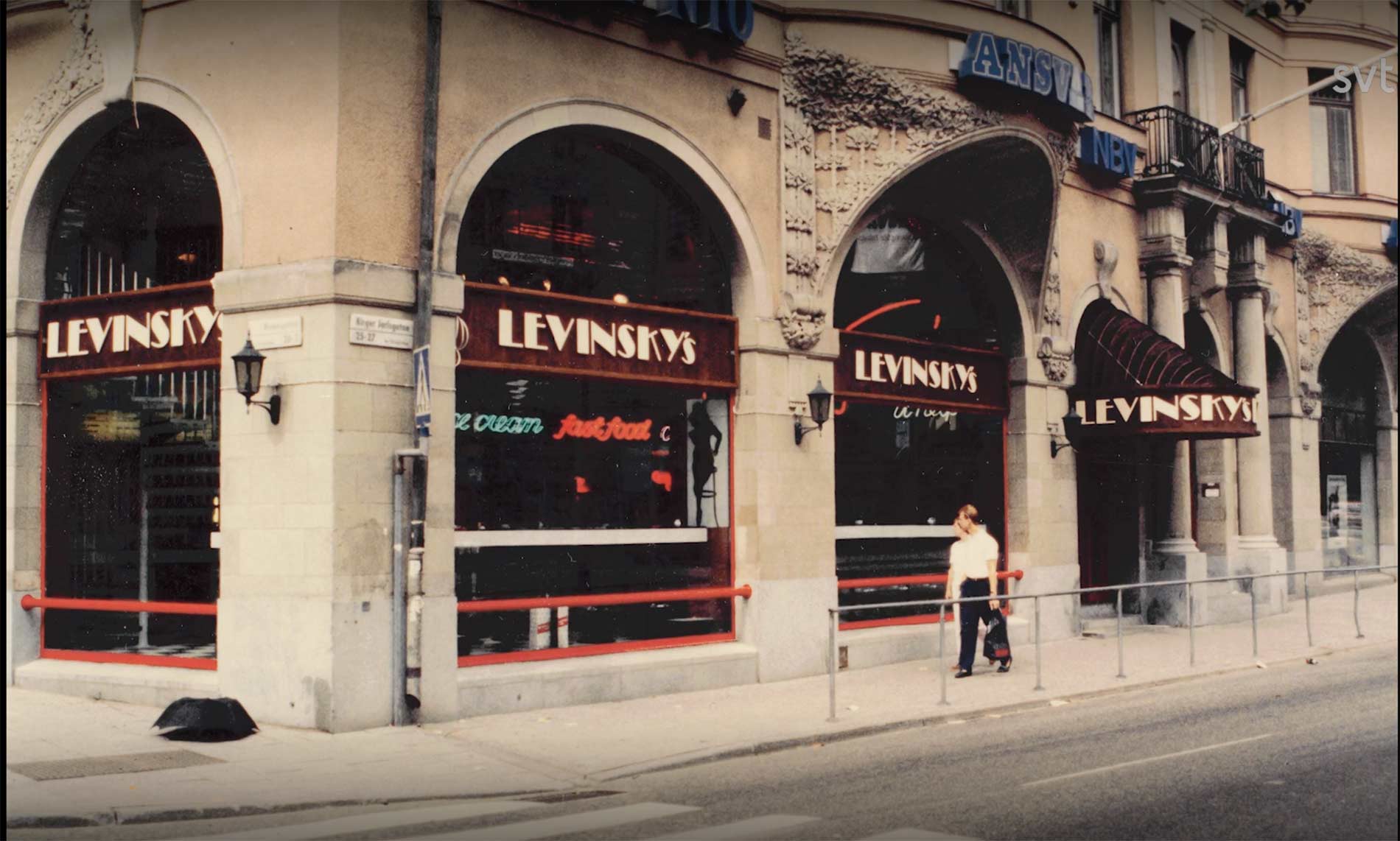 Discover the history of the restaurant Levinskys Hamburgare in Vasastan, Stockholm