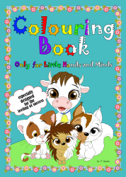 Colouring book only for little hands and minds