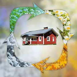 Hus eller somarstuga som kallställes drabbas av mögel