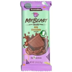 Mr Beast Feastables Chocolate Bar Milk Chocolate Small 35g