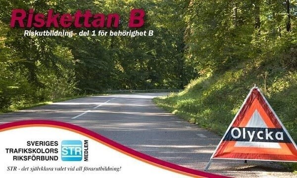 Riskettan kursen för B-körkort hos Licens Trafikskola.