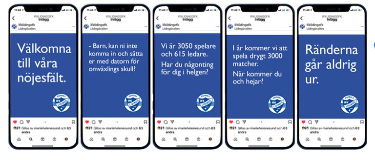 IFK Lidingö fotboll visar sina bästa sidor