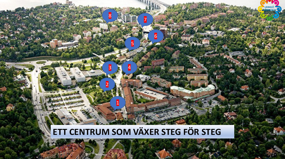 Vision för Lidingö Centrum, Stockholmsvägen och Torsvik är integrerat