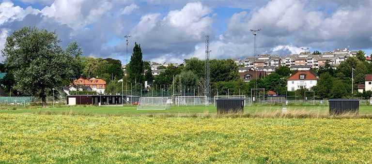 Lidingö är en av de kommuner som har minst yta fotbollsplaner per invånare i Sverige