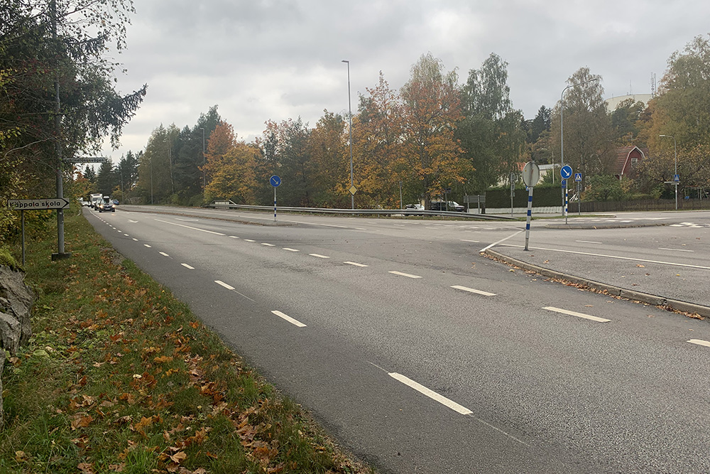 Nu börjar bullerplanket att byggas