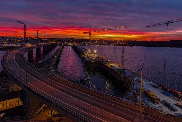 Ett år med Lilla Lidingöbron